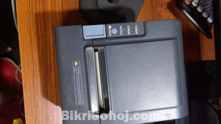 Pos printer and barcoder scanner